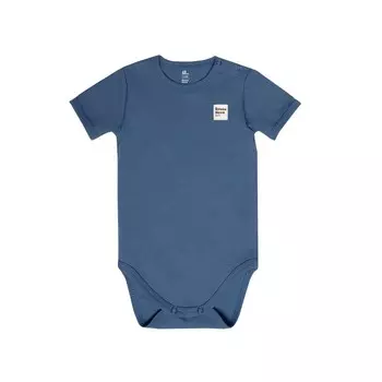 Боди детское с коротким рукавом Basic, рост 86 см, цвет синий