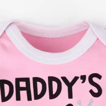 Боди Крошка Я Daddy's girl, рост 86-92 см, розовое