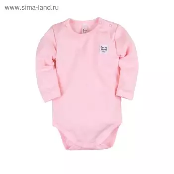Боди с длинным рукавом Basic, рост 62 см
