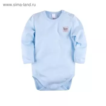 Боди с длинным рукавом Basic, рост 68 см