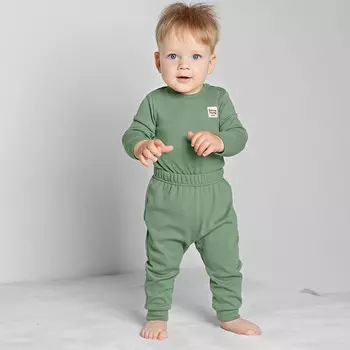 Боди с длинным рукавом Basic, рост 74 см