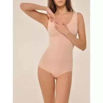 Боди женское Body shaper spalla larga, размер XXL, цвет powder