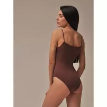 Боди женское Body spalla stretta, размер S/M, цвет cocoa