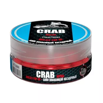 Бойлы насад. плав. Sonik Baits CRAB Fluo Pop-ups 11мм 50мл