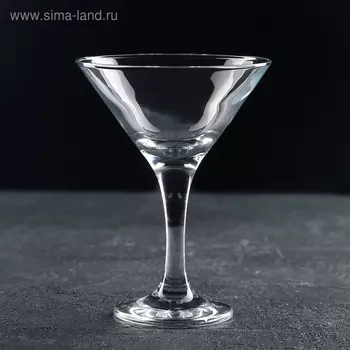 Бокал для мартини Paabahe Bistro, 190 мл, стекло, прозрачный