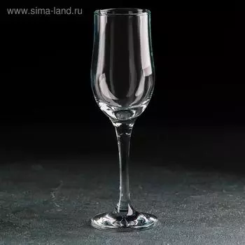 Бокал для шампанского Paabahe Tulipe, 200 мл, стекло, прозрачный
