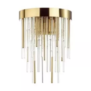 Бра AVISTA, 2x40Вт E14, цвет золото, IP20