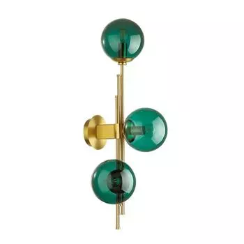 Бра BRAZERI, 3x60Вт E14, цвет бронза, IP20
