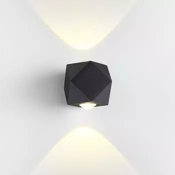 Бра DIAMANTA, 4Вт LED, 3200К, 350лм, цвет черный