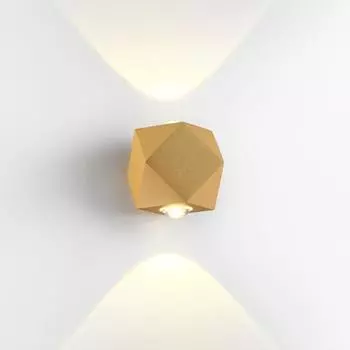 Бра DIAMANTA, 4Вт LED, 3200К, 358лм, цвет золото