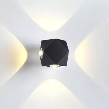 Бра DIAMANTA, 8Вт LED, 3200К, 716лм, цвет черный