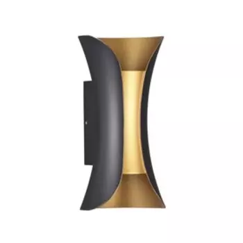Бра Krista, 6Вт LED, 4000К, 350лм, цвет чёрный