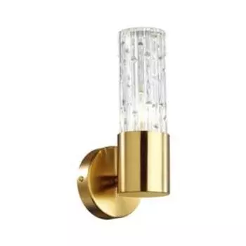 Бра SABANO, 1x40Вт E14, цвет золото, IP20