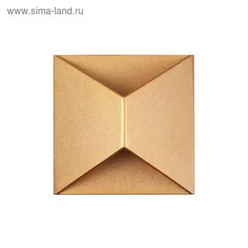 Бра Tibro, 10Вт LED, 3500К, 800лм, цвет золото
