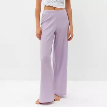 Брюки домашние женские KAFTAN Basic line, размер 42, сиреневые