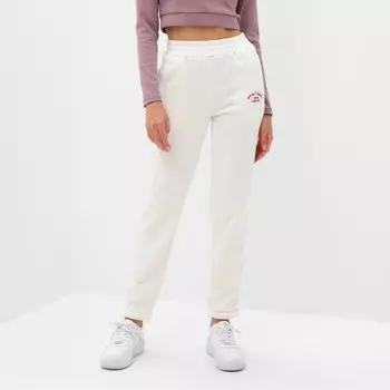 Брюки женские MINAKU: SPORTY & STYLISH цвет молочный, р-р 54