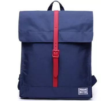 BS08-21 Рюкзак Bodachel, отдел на клапане, цвет синий (14"), 30х6х34,5см