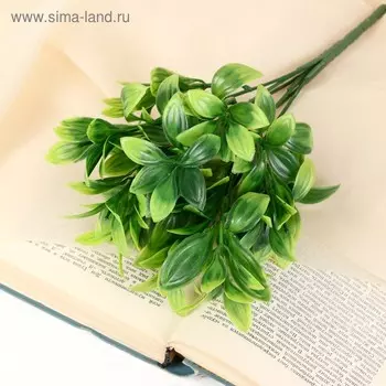 Букет искусственный «Листовик», h=25 см, МИКС