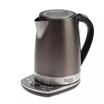 Чайник электрический Redmond RK-M173S-E, металл, 1.7 л, 2200 Вт, серый