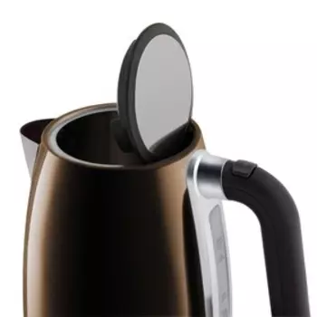 Чайник электрический Vitek VT-7066, металл, 1.7 л, 2200 Вт, цвет бронза