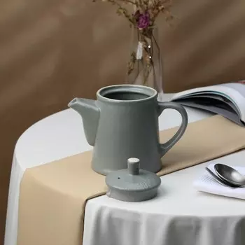 Чайник фарфоровый Effetto, 500 мл, d=10,5 см, h=14,5 см