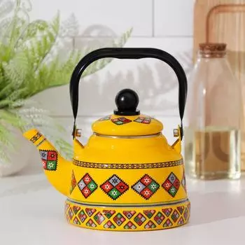 Чайник «Скандинавия», 1,1 л, индукция, цвет жёлтый
