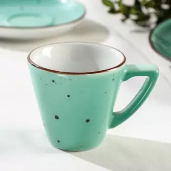 Чашка кофейная DOTS menta, 210 мл