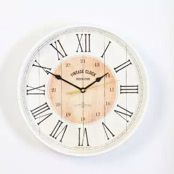 Часы настенные, серия: Классика, d-30.5 см, плавный ход
