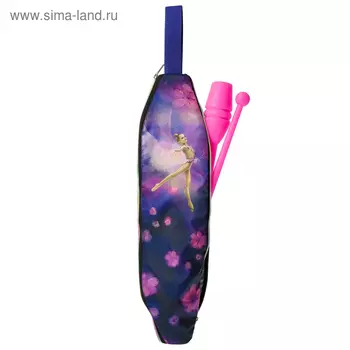 Чехол для булав 313-033, цвет фиолетовый/сиреневый