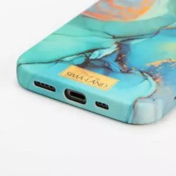 Чехол на телефона iPhone 12, 12 PRO «Голубой камень».