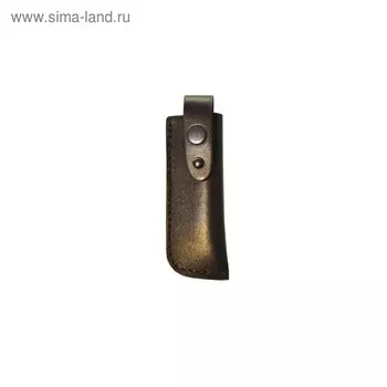 Чехол для складного ножа малый, кожаный, микс цветов
