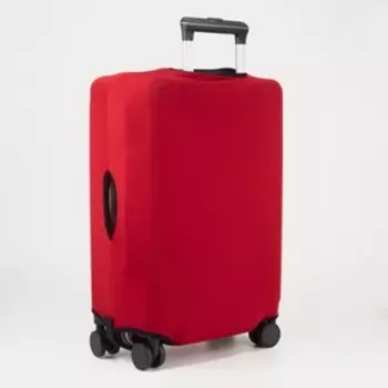 Чехол на чемодан на колёсах, 28" (L), красный