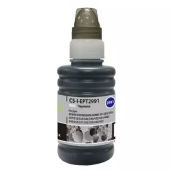 Чернила Cactus CS-I-EPT2991, для Epson Expresion Home XP-235/332/335/432/435, 100мл, чёрные 939484