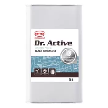 Чернитель шин Sintec Dr.Active Black Brilliance, 5 л