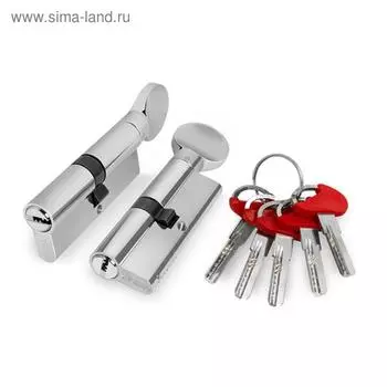 Цилиндровый механизм D-PRO502/110 мм (45.10.55) CP, 5 кл., цвет хром