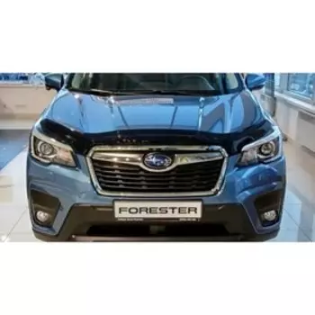 Дефлектор капота Subaru Forester 2018-, темный