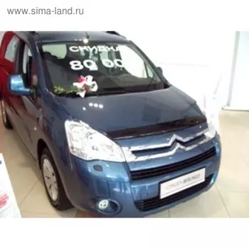 Дефлектор капота темный CITROEN Berlingo/Peugeot Partner 2008-2016, NLD.SCIBER0812