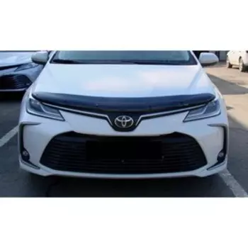 Дефлектор капота Toyota Corolla 2018-, темный