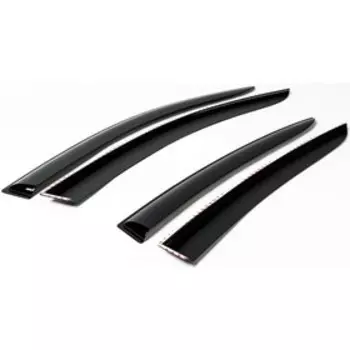 Дефлекторы окон, AutoFlex, Nissan Qashqai 2007-2014, литьевой ПММА, 4 шт., 841307