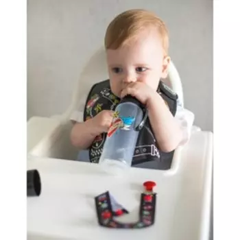 Держатель для соски - пустышки «Rock baby», на ленте