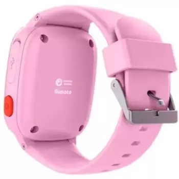 Детские смарт-часы Aimoto Kid, 1.2", GPS, SOS, история перемещений, безопасная зона, розовые