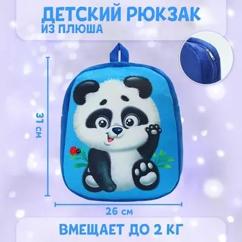 Рюкзак детский для мальчика «Пандочка», 3126 см