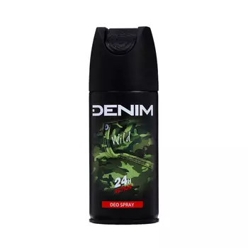 Дезодорант-аэрозоль мужской Denim WILD пряный, 150 мл