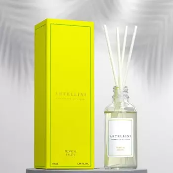 Диффузор ароматический "ARTELLINI", 50 мл, TROPICAL FRUITS