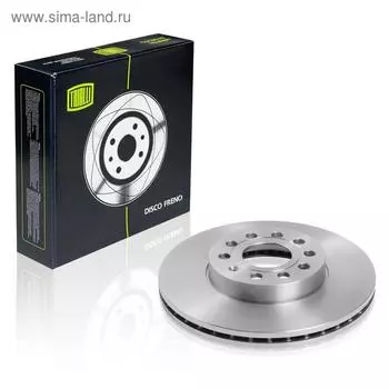 Диск тормозной передний TRIALLI для Skoda Yeti (09-), DF 180108