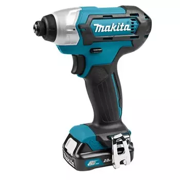 Дрель-шуруповерт Makita TD110DWAE, ударная, 10.8 В, 22 Ач, 3500 об/мин, 110 Нм, кейс