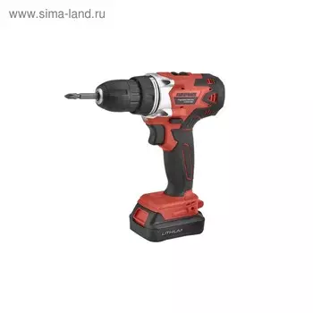 Дрель-шуруповерт "ПАРМА" ДША-02-1312/2, 12 В, 400/1400 об/мин, 1.3 Ач, Li-ion, 22 Нм, кейс