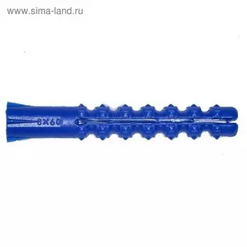 Дюбель - К, полипропилен, с шипами, 6х40, в упаковке 1000 шт.