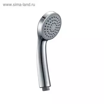 Душевая лейка WasserKRAFT A001, 1-функциональная, хром