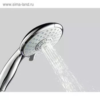 Душевая лейка WasserKRAFT A003, 5-функциональная, хром